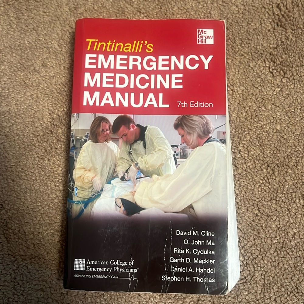 Tintinalli's Emergency Medicine Manual 7th Edition